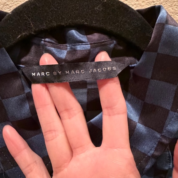 Marc by Marc Jacobs Checkerboard Silk Dress size S (us 4) - Picture 7 of 7
